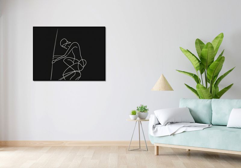 Plakat 100x75cm Linia zdjęcie 4