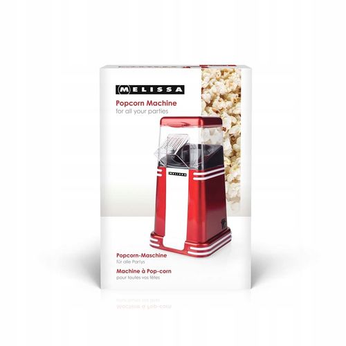 Urządzenie do popcornu Melissa 1200W Czerwone na Arena.pl