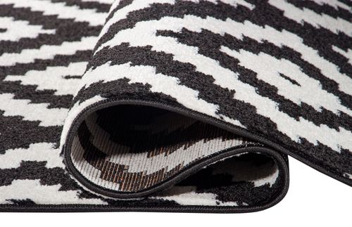 Dywan Carpetforyou Rosette B&W 80x150 na Arena.pl