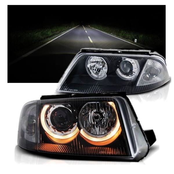 Lampy Reflektory Do VW PASSAT B5 FL 3BG Od 2001 Do 2004 Roku DEPO RINGI zdjęcie 2
