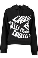 CAVALLI CLASS CZARNA BLUZA BEZ ZAMKA 2XL