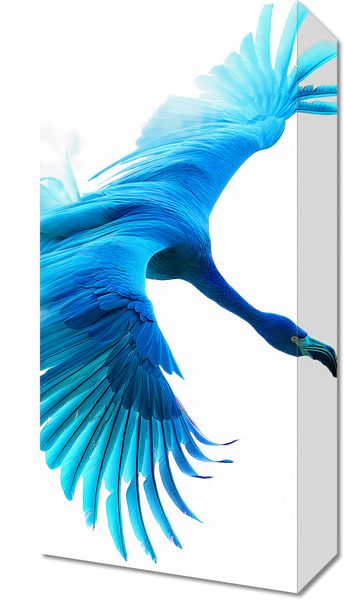 Obraz 20x40cm Błękitny Lot zdjęcie 1