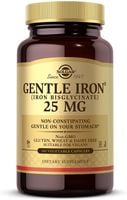 SOLGAR Gentle Iron 25 mg Łagodny związek żelaza diglicynian żelaza 180 kaps