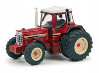SCHUCO Traktor IHC 1455 XL 1981-1996 Dark Red 1:87 H0