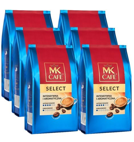 Kawa ziarnista MK Cafe Select 6x1kg na Arena.pl