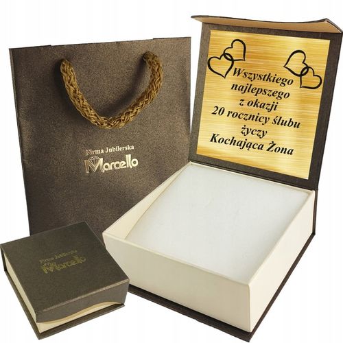 Srebrny Łańcuszek Rombo Doppia z Krzyżykiem Srebro 925 Grawer GRATIS na Arena.pl