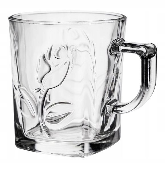 KADAX Szklanka Kubek 260ml Do Kawy Herbaty Wzór zdjęcie 1