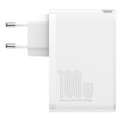 Szybka ładowarka sieciowa GaN2 Pro USB USB-C QC PD 100W biały na Arena.pl