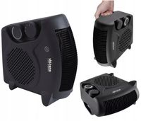 TERMOWENTYLATOR FARELKA GRZEJNIK ELEKTRYCZNY 2000W 3 POZIOMY Z TERMOSTATEM