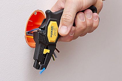 JOKARI Ściągacz izolacji, szczypce automatyczne do kabli 0,2-6,0mm 20050 na Arena.pl