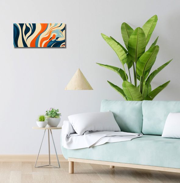 Obraz 50x20cm Oceaniczne Fale zdjęcie 2