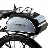 Torba rowerowa sakwa na bagażnik kufer pojemna torba na rower ZAGATTO