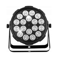 REFLEKTOR LAMPA LED DISCO PROJEKTOR DYSKOTEKOWY KOLOROFON PAR 18x10W RGBW