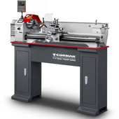 TOKARKA UNIWERSALNA CORMAK TYTAN 220X750P VARIO DRO 2OSIE 38MM Z PODSTAWĄ