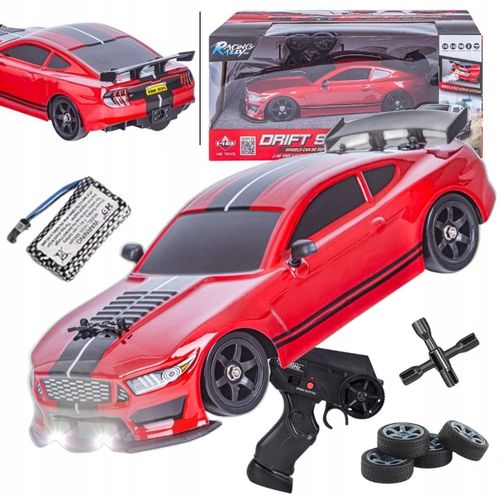 AUTO ZDALNIE STEROWANY DRIFT DUZY SAMOCHÓD NA PILOTA 2.4Gz RC LED DYM 4x4 na Arena.pl