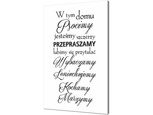 Jesteśmy szczerzy80x120cm na Arena.pl