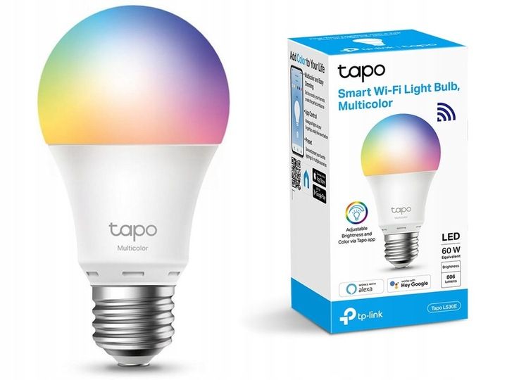 Inteligentna żarówka LED TP-LINK Tapo L530E 8.7W zdjęcie 2