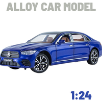 METALOWY MODEL SAMOCHODU Mercedes Benz E300 1:24 DŹWIĘK ŚWIATŁA LED PREZENT