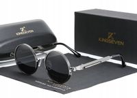 OKULARY Przeciwsłoneczne Leonki RETRO Steampunk UV