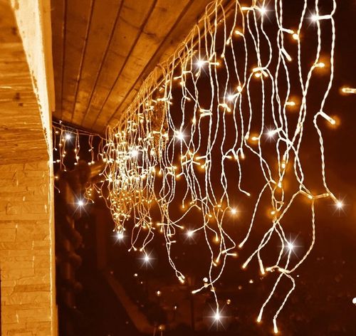 SOPLE FLASH 500 LED ZEWNĘTRZNE BIAŁE CIEPŁE CHOINKOWE lampki z Flashem na Arena.pl