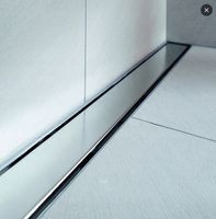 Odpływ liniowy PRZYŚCIENNY SANITLINE 2w1 POD PŁYTKĘ lub GŁADKI 90 cm NISKI