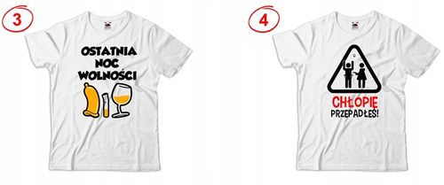 KOSZULKA NA WIECZÓR KAWALERSKI GAME OVER PREZENT na Arena.pl