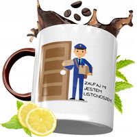 Kubek Bordowy Dla Listonosza Na Urodziny Prezent Z Nadrukiem Ze Zdjęciem