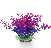 AQUA NATURA Roślina sztuczna ozdoba dekoracja akwarium terrarium peperomia