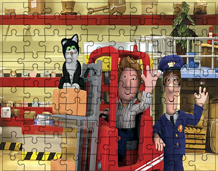Puzzle Listonosz Pat zdjęcie 1