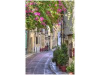 80CM 120 OBRAZ DOMY DZIELNICY PLAKA ŚCIENNY