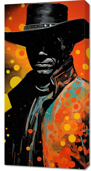 Obraz 50x100cm Kowboj Kosmosu zdjęcie 1