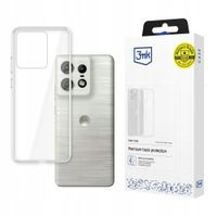 Silikonowe etui na Motorola Edge 50 Pro - 3mk Clear Case