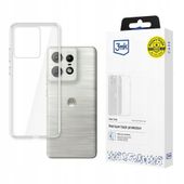 Silikonowe etui na Motorola Edge 50 Pro - 3mk Clear Case