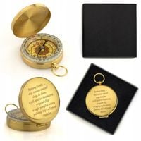 KOMPAS MOSIĘŻNY busola na PREZENT + GRAWER GRATIS