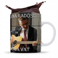 Kubek Politycy Morawiecki Gitara Pis Płaciła Vat Z Nadrukiem Ze Zdjęciem