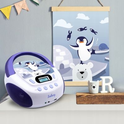 ODTWARZACZ CD MP3 Metronic Mooov Iceberg 477179 DLA DZIECI Z PORTEM USB na Arena.pl