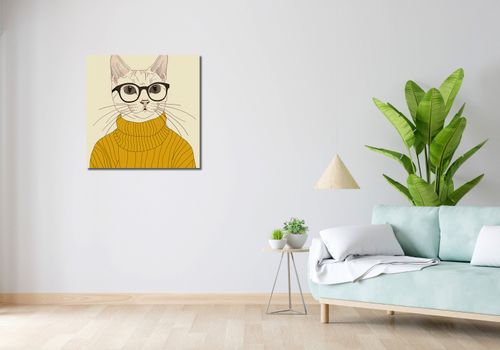 Obraz 70x70cm Intelektualista na Arena.pl