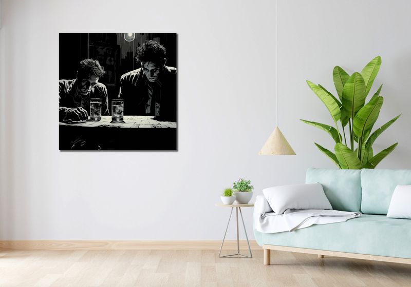 Obraz 90x90cm Spiskowcy zdjęcie 2