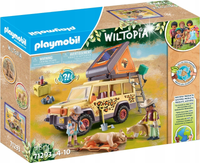 PLAYMOBIL 71293 WILTOPIA Z AUTEM TERENOWYM I LWAMI