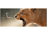 100X40CM ZEGAR LWICA OBRAZ