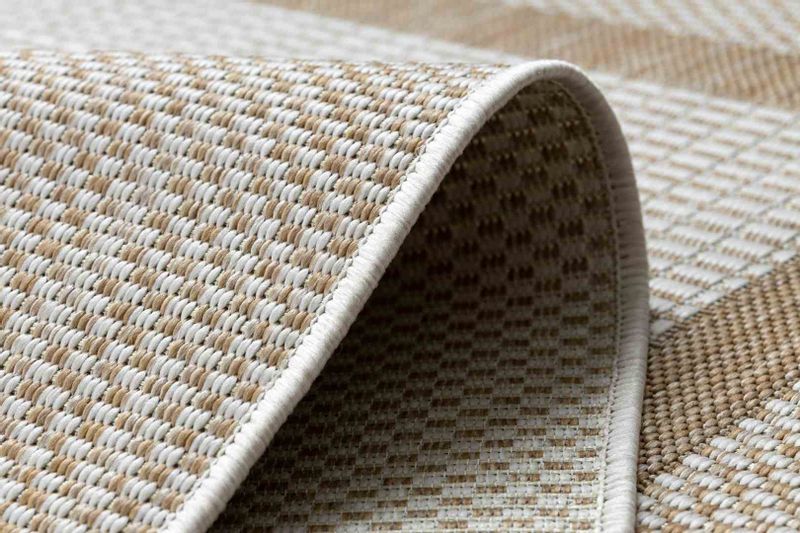 RUG/LU/VINEA/FRAME/CREAM+BEIGE/140x190 zdjęcie 6