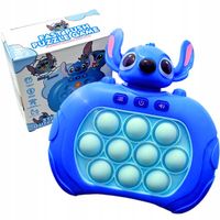GRA ZRĘCZNOŚCIOWA STITCH POP IT ANTYSTRESOWA ELEKTRYCZNA STICH NIEBIESKI