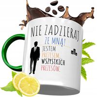 Kubek Zielony Dla Prezesa Na Urodziny Prezent