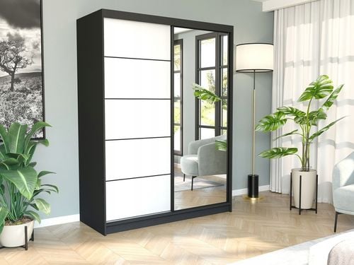 Szafa przesuwna Rivano VI 150 cm z lustrem na Arena.pl