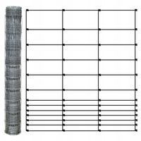 SIATKA LEŚNA 120/13/30 G6 - rolka 50m OCYNKOWANA do pola sady lasy budowa