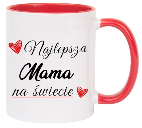 Kubek z nadrukiem prezent na DZIEŃ MATKI URODZINY dla MAMY TEŚCIOWEJ WZORY na Arena.pl