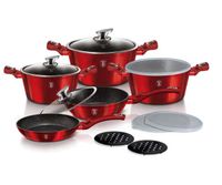 zestaw garnków berlinger haus bh-7030 burgundy