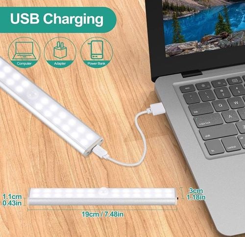 Oświetlenie Szafy Z Czujnikiem Ruchu 24Led Bezprze na Arena.pl