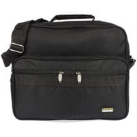 torba męska duża do pracy z nylonu sanchez - czarna