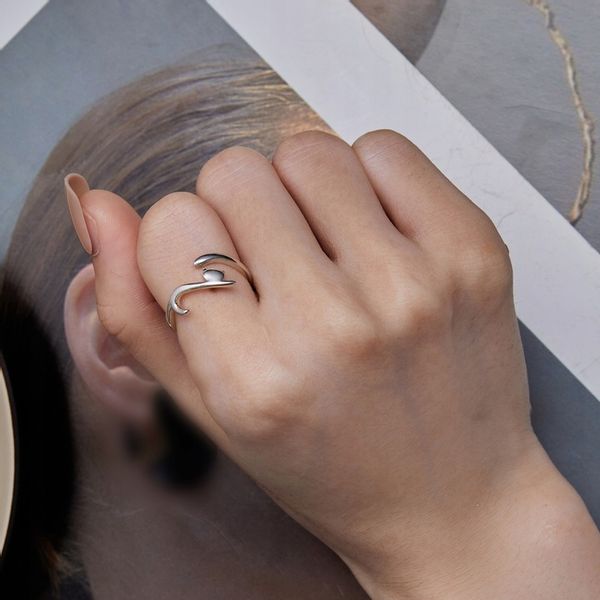 PIERŚCIONEK SREBRNY 925 KOT REGULOWANY PRZYTULANIE SREBRO 925 zdjęcie 9